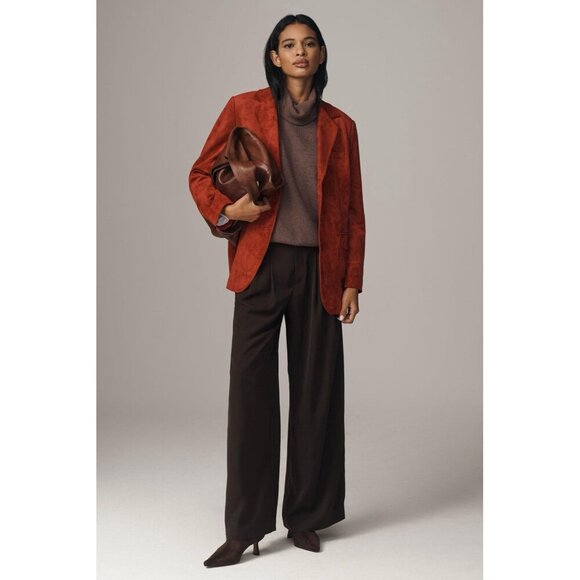 NWT Size XS -  Dolan Left Coast Faux-Suede Boyfriend Blazer (NWT US$ 168) - Picture 3 of 16